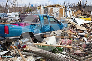 Tornado aftermath