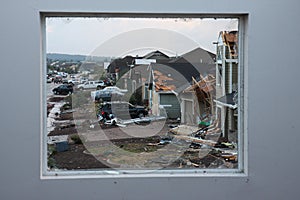 Tornado damage