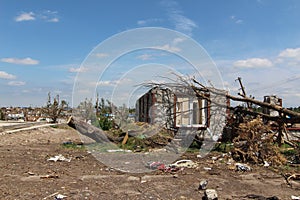 Tornado Damage Home