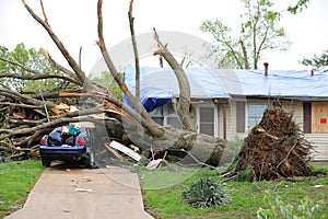 Tornado Damage In Saint Louis