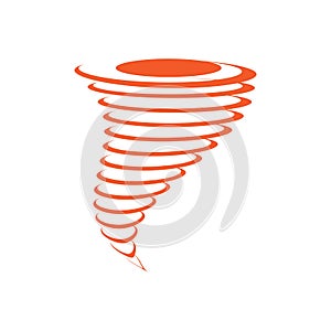 Tornado icon design template vector isolated illustration