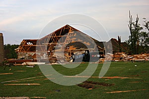 Tornado in Joplin Mo Sun May 22, 2011