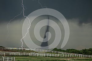 Tornado, Lightning, Longmont,  Colorado