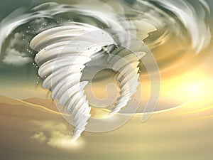 Tornado Swirls Illustration