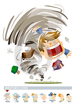 Tornado Weather Icon