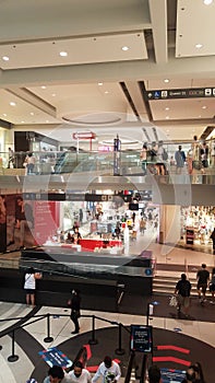 Eaton center shopping mall in Toronto