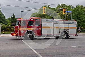 Toronto Fire Engine Road Rescue