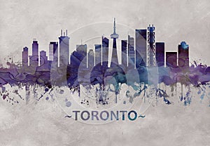 Toronto Canada skyline