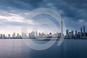 Toronto city skyline, Ontario, Canada