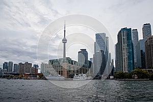 Toronto cityscape with CN Tower, Ontario, Canada.