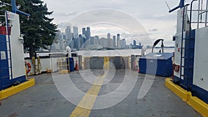 Toronto ferry boat view