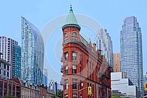 Toronto, financial district skylin photo