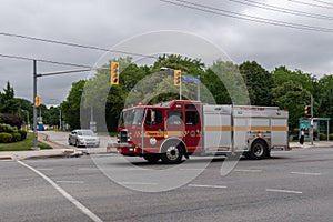 Toronto Fire Engine Road Rescue