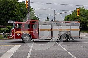 Toronto Fire Engine Road Rescue