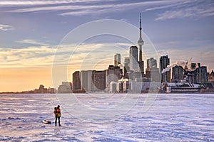 Toronto Frozen in Winter