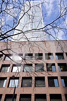 Toronto highrise office building detail