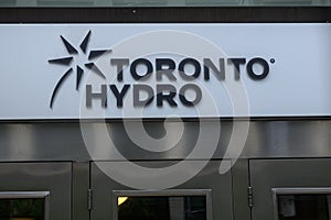 Toronto Hydro electric company sign