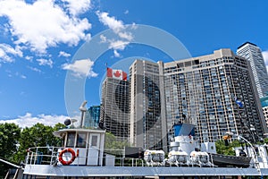 Toronto Island Ferry. Toronto, Ontario, Canada