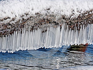 Toronto Lake the icicles 2018