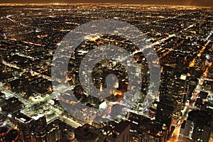Toronto at night