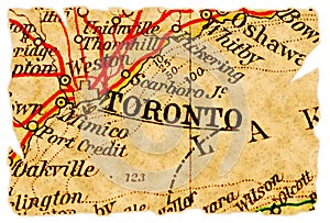 Toronto old map