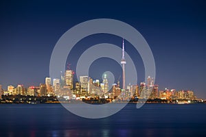 Toronto Ontario Canada city skyline