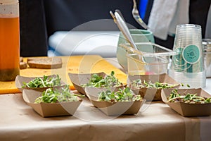 TORONTO, ONTARIO, CANADA - MAY 5, 2018: FOOD EVENT TAKING PLACE DURING SUMMER