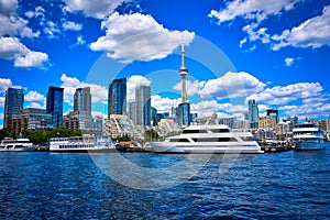 Toronto skyline Ontario Canada photo