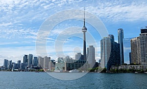 Toronto skyline in Ontario, Canada.