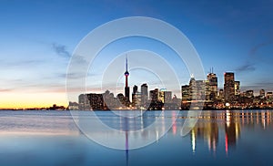 Toronto Skyline at Sunset photo