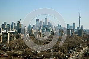 Toronto skyline viewed from Casa Loma