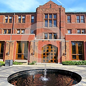 Toronto University Munk School fountain 2016