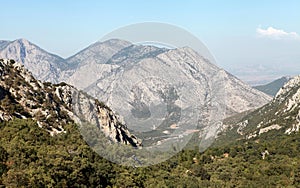 Toros Mountain from Termessos, Antalya.