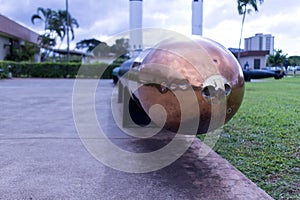 Torpedo relica at Pearl Harbor