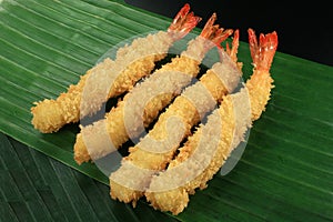 Torpedo shrimp breaded photo