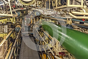 a torpedo station on a russian submarine u 434