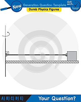 Torque physics example diagram