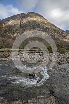 An Torr in Glencoe National Park Scotland