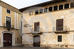 Torras i Bages library in Vilafranca del Penedes, Catalonia, Spain photo