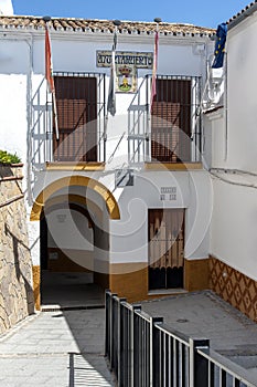 Torre Alhaquime, ruta de los pueblos blanco, Andalusia, Spain photo