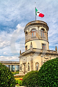 Torre Caballero Alto at Castillo de Chapultepec in Mexico City photo