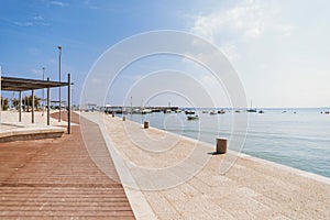 Torre Canne seacoast near Fasano in Salento Italy