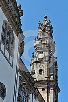 Torre de Clerigos church in Porto - Portugal