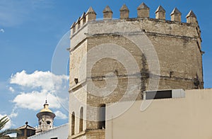 Torre de la Plata, military tower made by Almohad Caliphate, Sevile, Spain photo