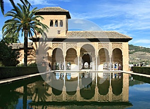 Torre de las Damas, Alhambra, Granada, Spain photo