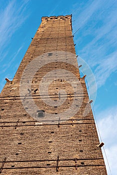 Torre degli Asinelli - Ancient tower symbol of Bologna Italy