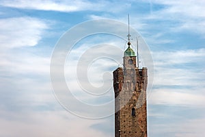 Torre degli Asinelli - Ancient tower symbol of Bologna Italy