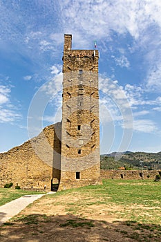 Torre del Cassero in Castiglion Fiorentino, Tuscany, Italy