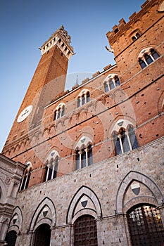 Torre Del Mangia, Siena, Tuscany, Italy