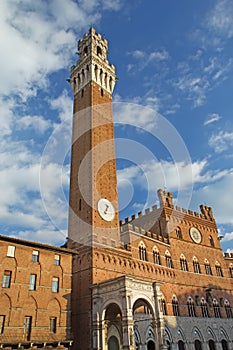 The Torre del Mangia. Siena (Tuscany, Italy)